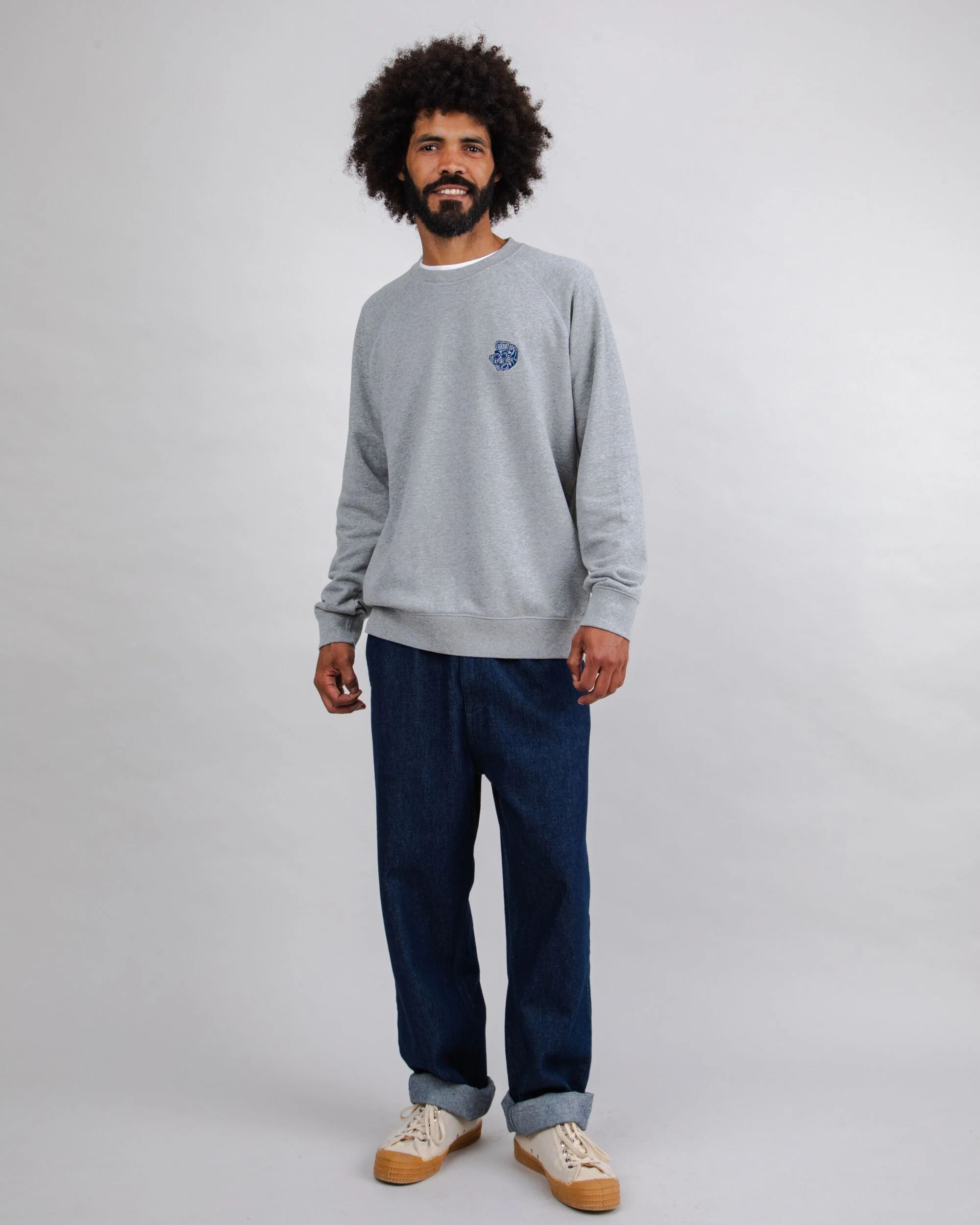 Asis Percales Tigris Sweatshirt Grey - Image 3