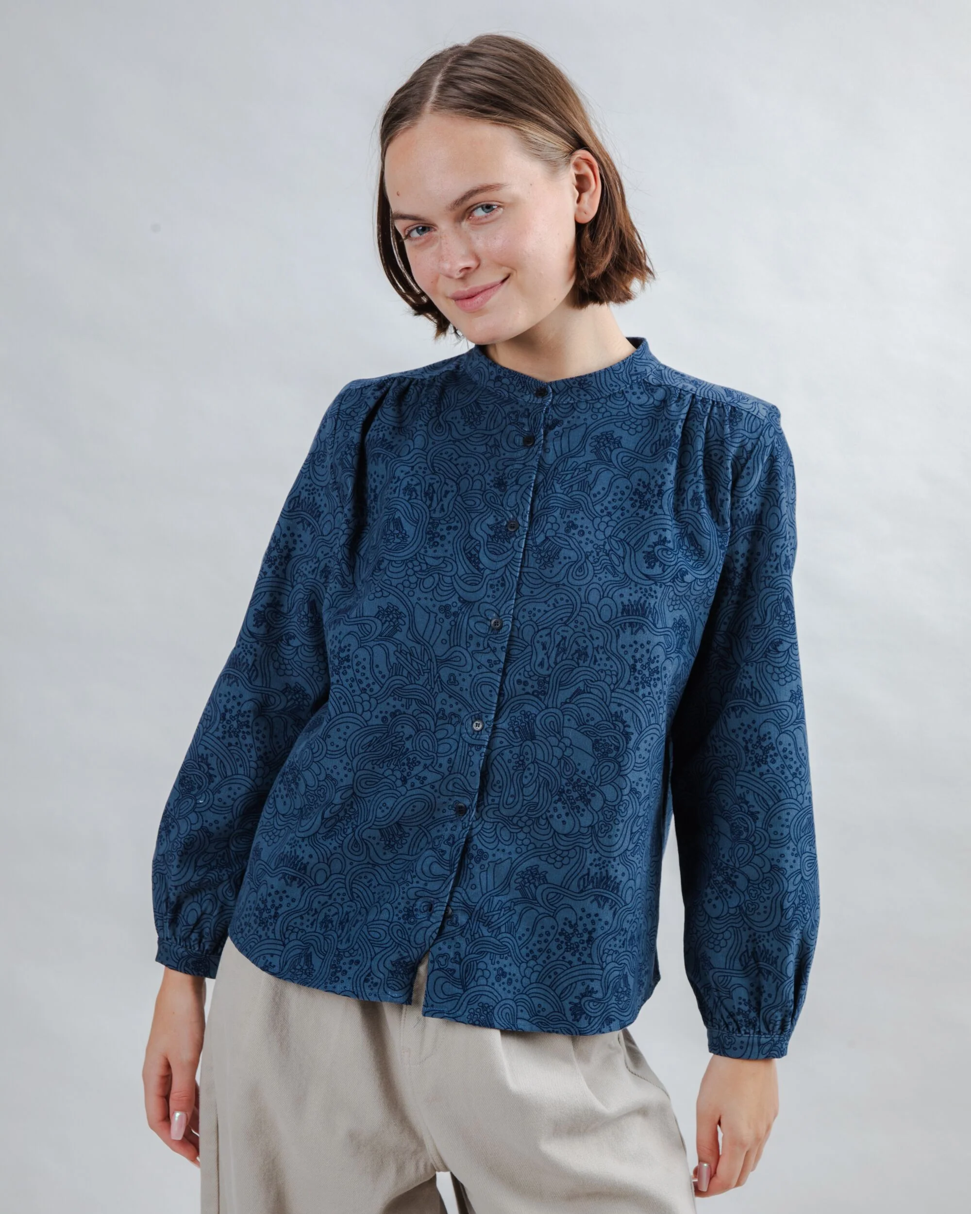 Baby Cord Noodles Blouse - Image 2