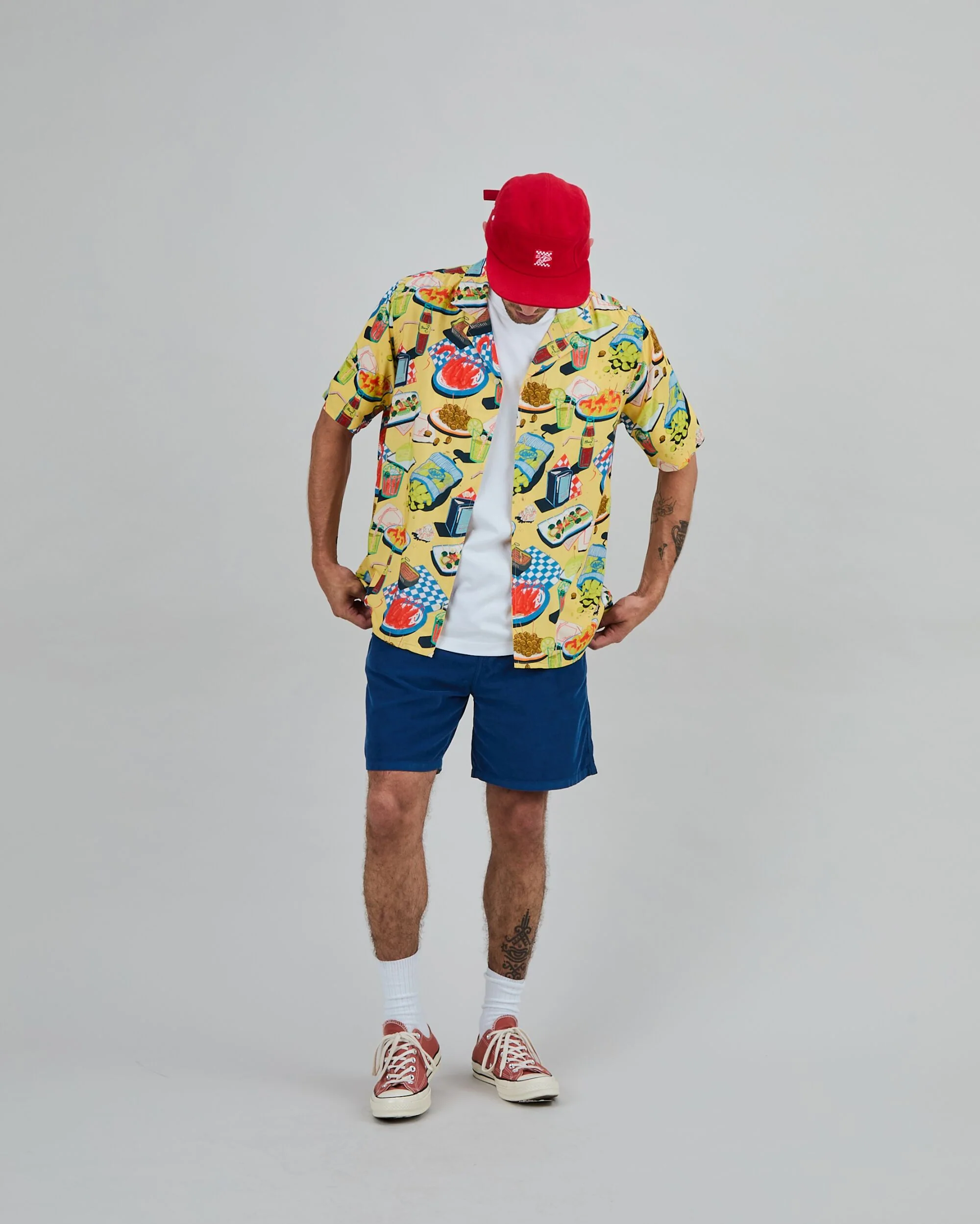 Chiringuito Aloha Shirt Yellow - Image 3