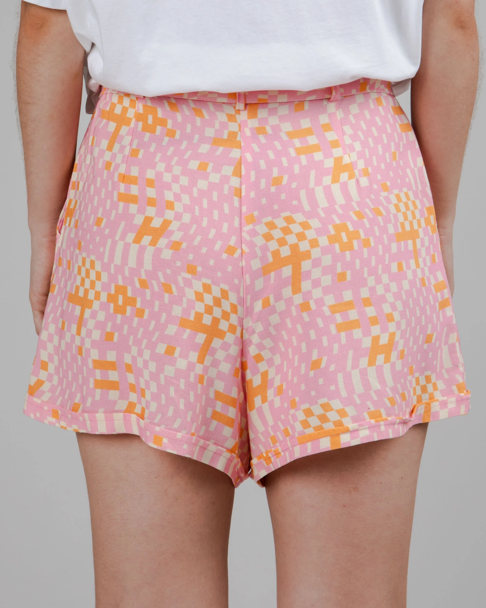 Dizzy Belted Shorts Rose - Image 5