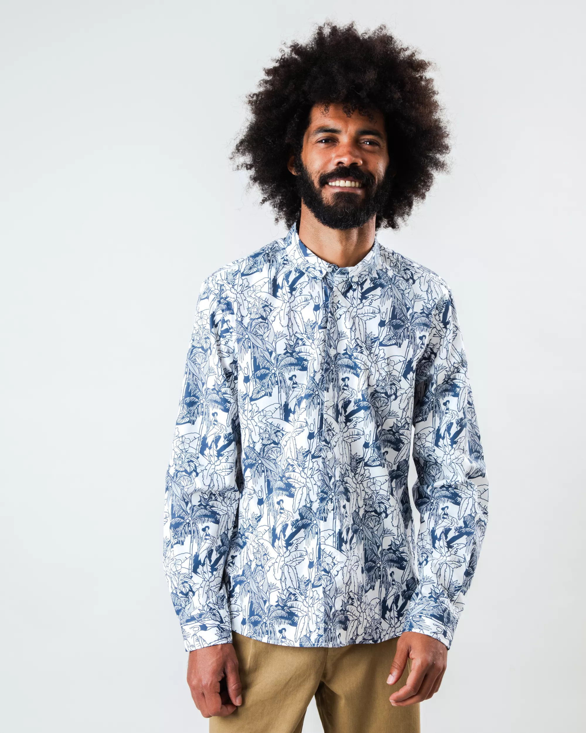 Helios Shirt Navy - Image 4