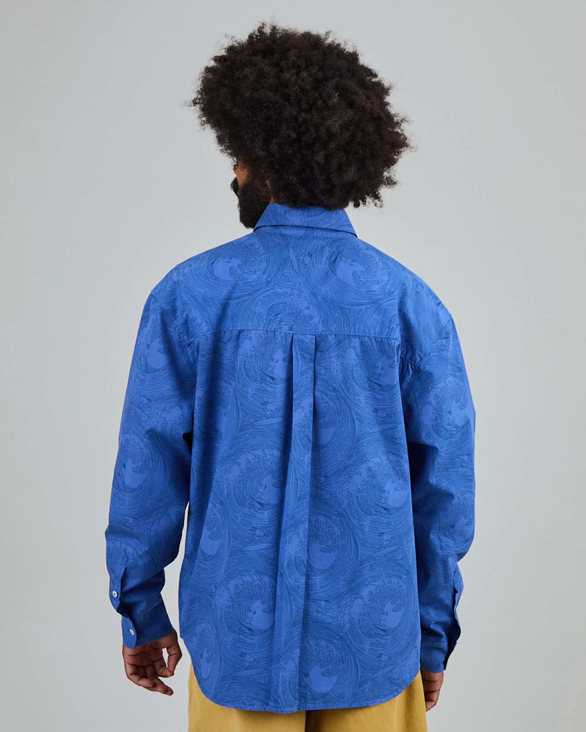 Peanuts Surf Long Sleeve Shirt Blue - Image 5