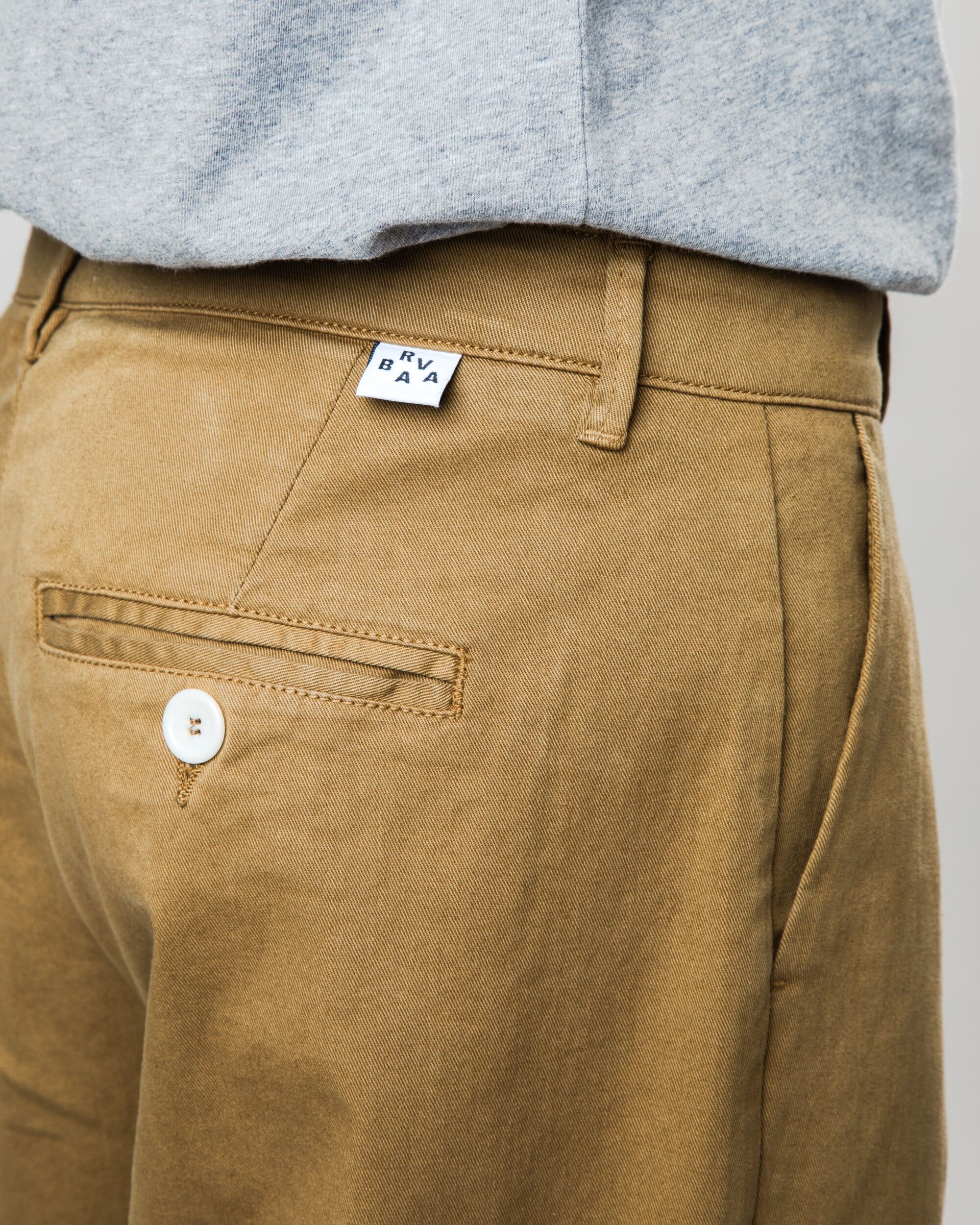 Pleated Chino Camel - Image 2