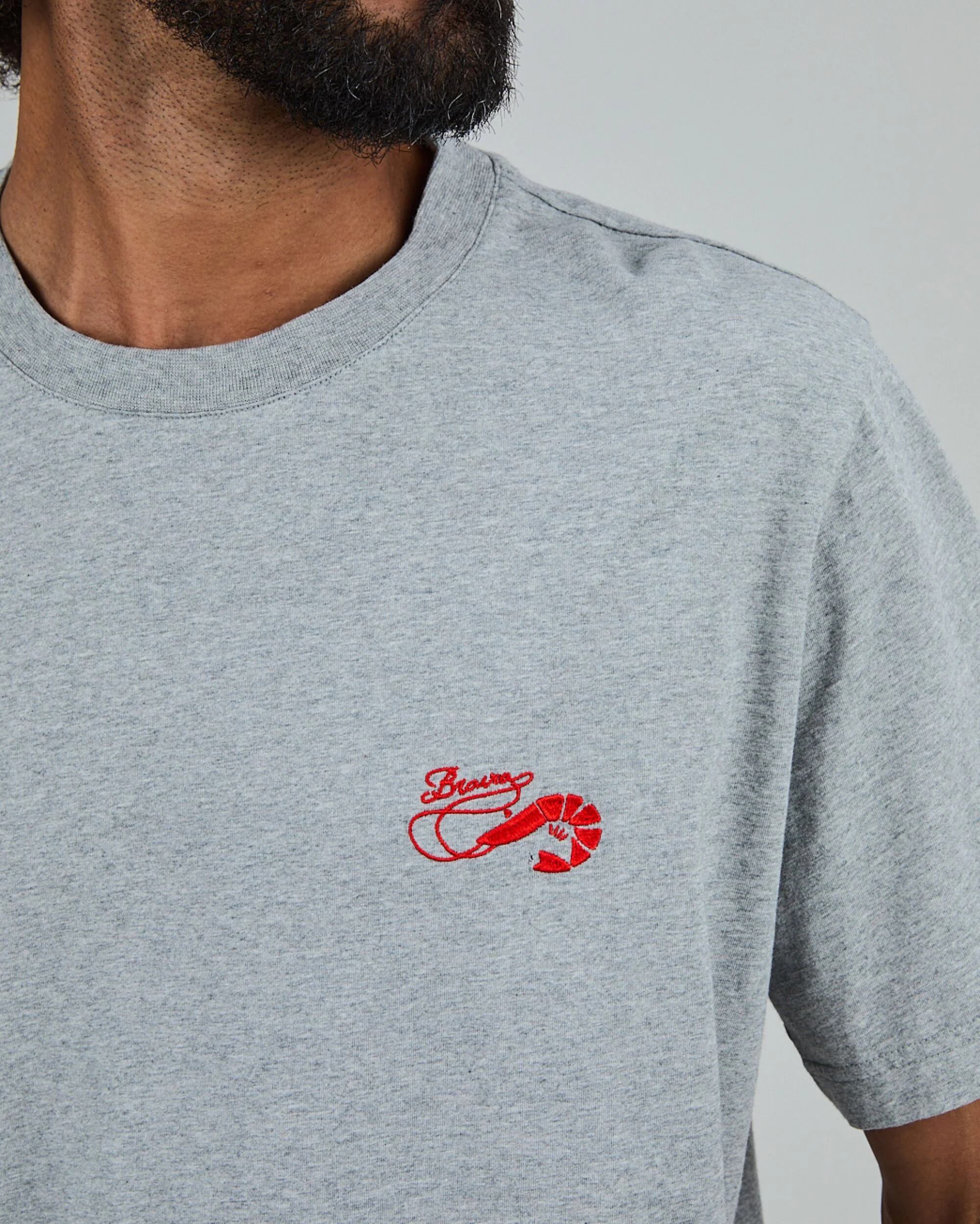 Shrimpy Brava T-Shirt Grey Melange - Image 6