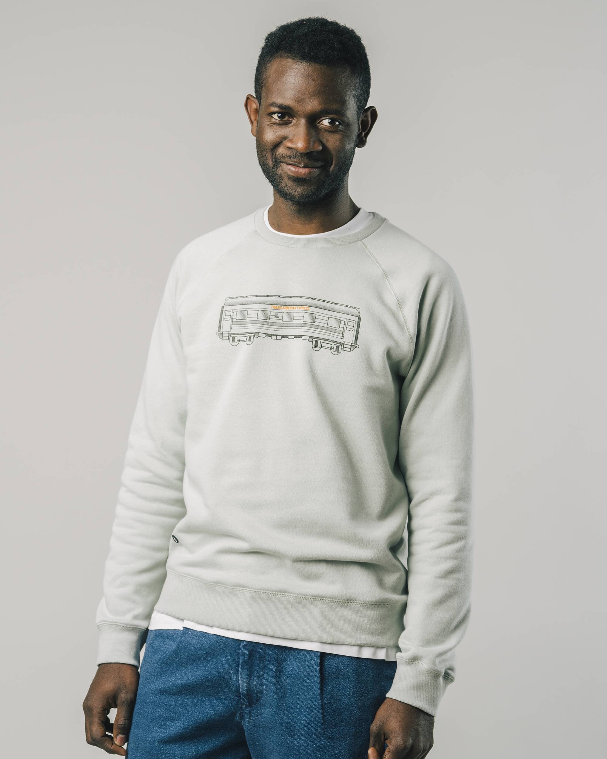 Wagon Sweatshirt Stone Green - Image 6